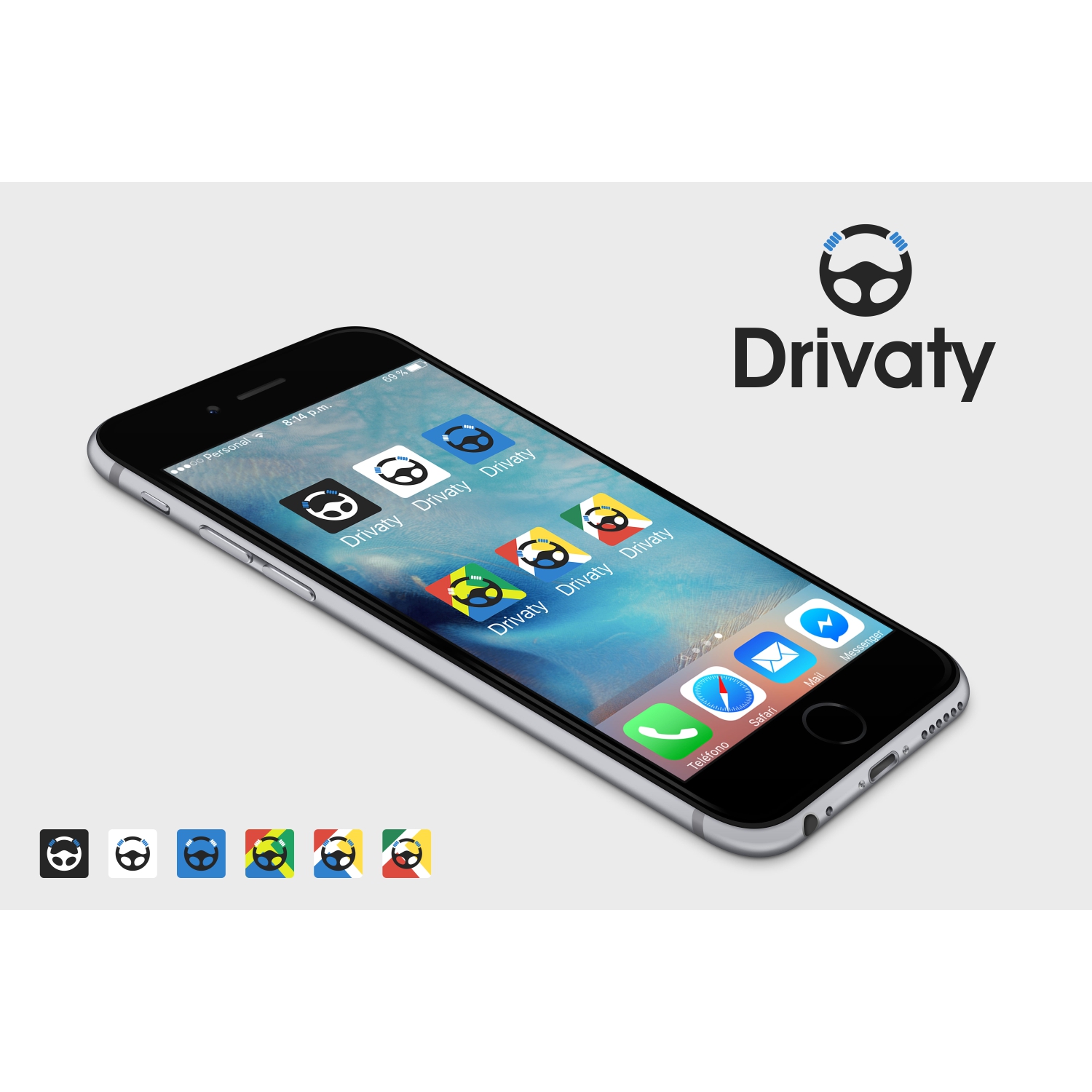 Logo Design by QuattroCreative for Drivaty | Design #8527204