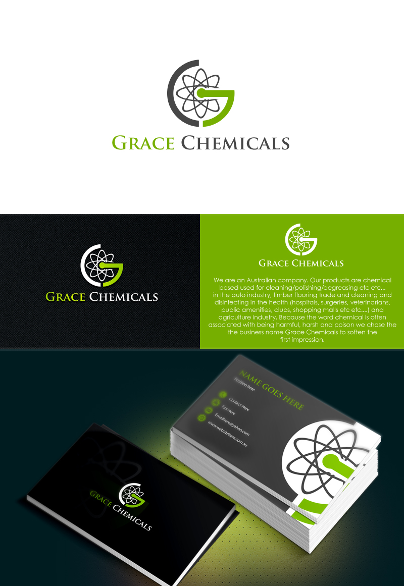 Diseño de Logo por BehindSymbols para GRACE CHEMICALS PTY LTD | Diseño #9194571
