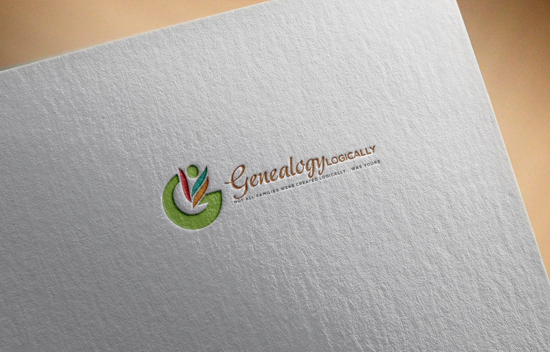 modern professional business logo design for genealogy logically genealogy business cards