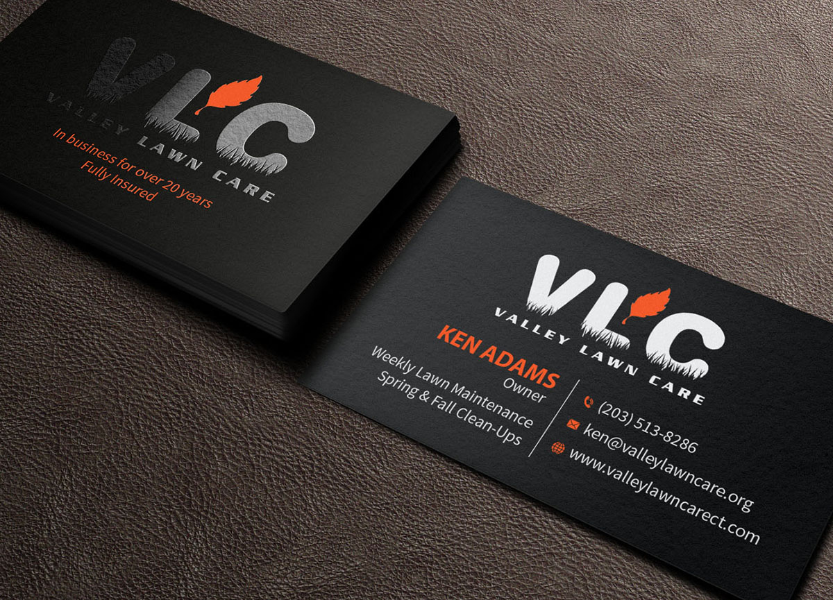 Design de Carte de Visite par MediaProductionArt pour Valley Lawn Care | Design : #8534034