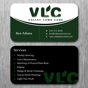 Design de Carte de Visite par Lanka Ama pour Valley Lawn Care | Design : #8511497