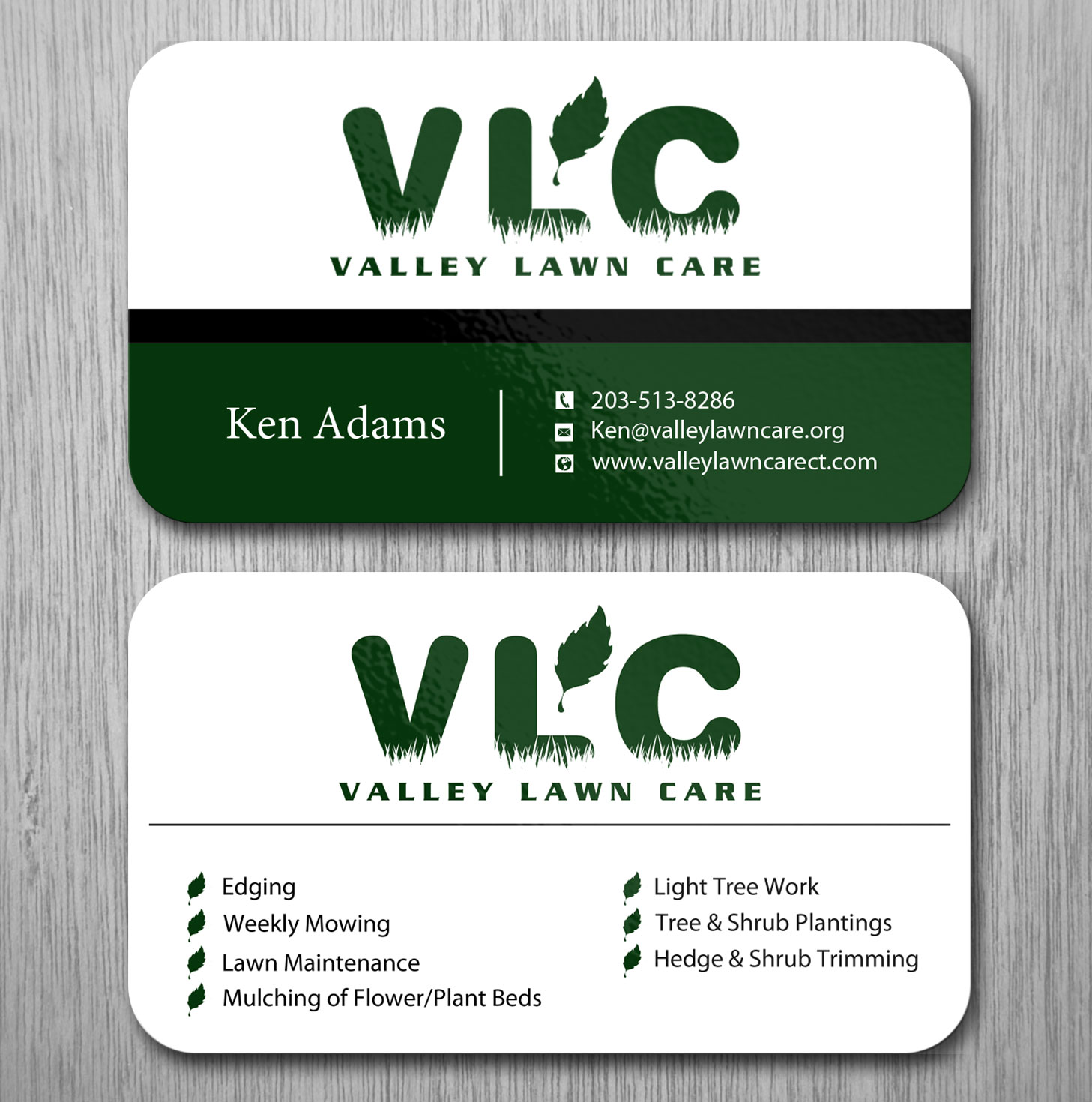 Business Card Design by Lanka Ama for Valley Lawn Care | Design #8511502