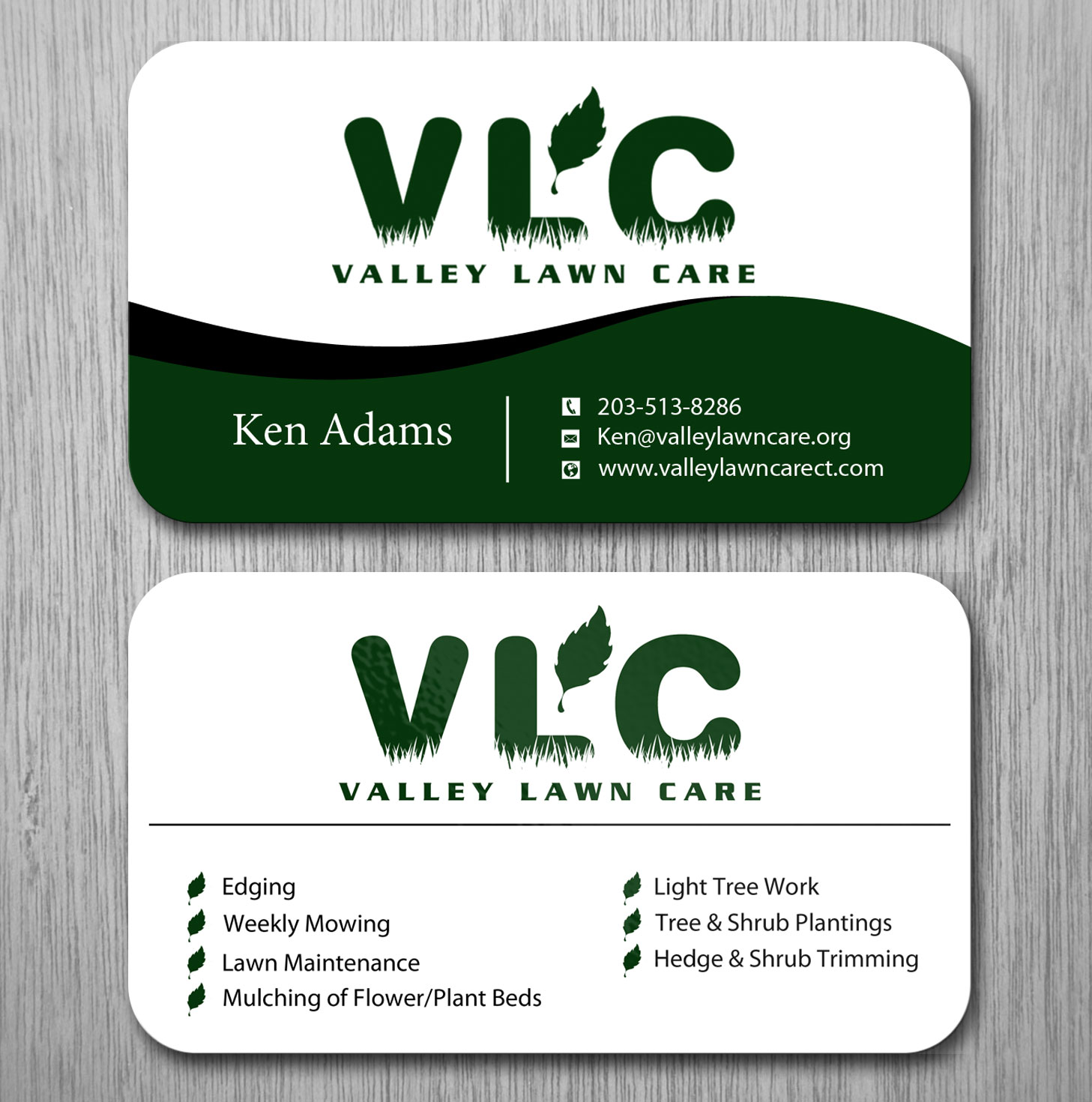 Business Card Design by Lanka Ama for Valley Lawn Care | Design #8511505