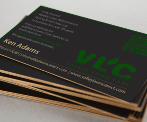 Business Card Design by chandrayaan.creative for Valley Lawn Care | Design: #8521349