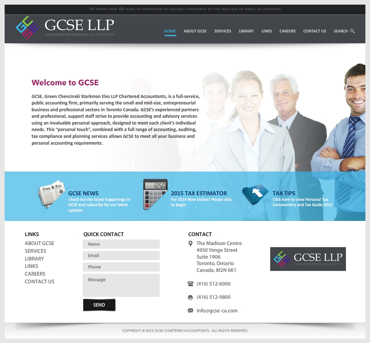 Web Design par -Marc- pour GCSE LLP | Design : #9226126