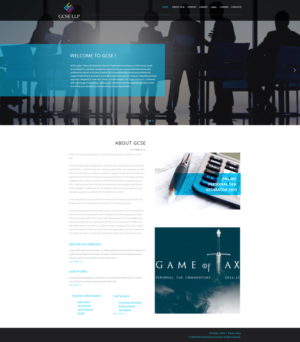 GCSE LLP website - revamping our website after 23 years | Web-Design von at-as