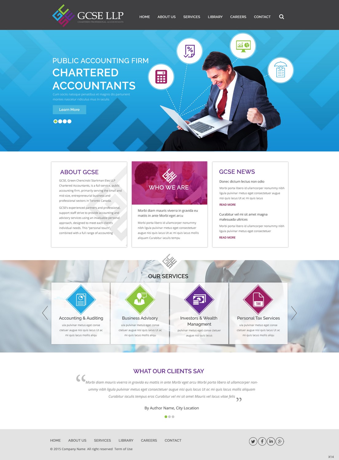 Web Design par pb pour GCSE LLP | Design #8510437