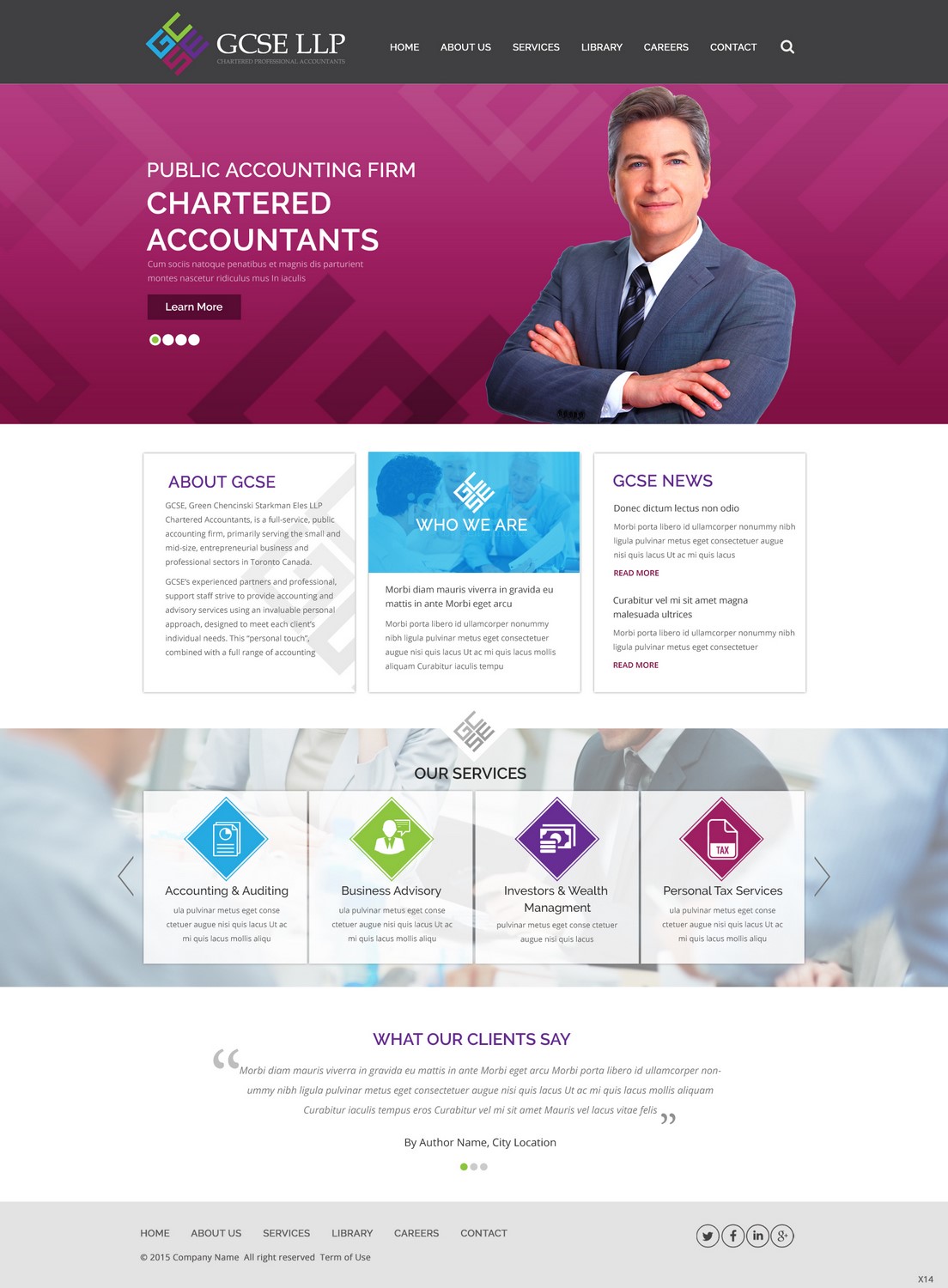 Web-Design von pb für GCSE LLP | Design #8510438