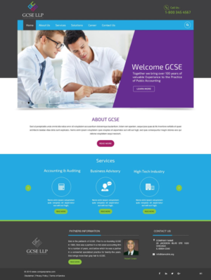 Web Design par pb pour GCSE LLP | Design : #8510452