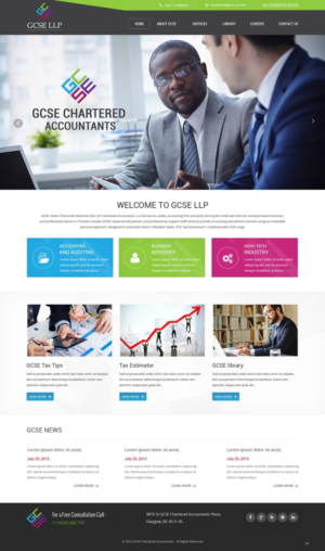 Web Design par pb pour GCSE LLP | Design : #8523191