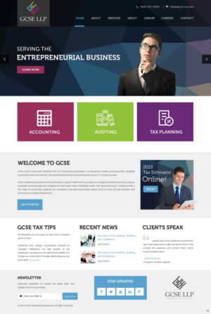 Web Design par pb pour GCSE LLP | Design : #8523198