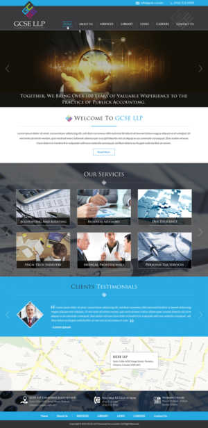 Diseño Web por Sbss para GCSE LLP | Diseño: #8506442