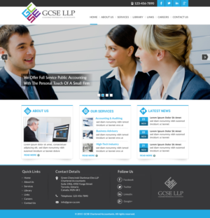 Web Design by Sbss for GCSE LLP | Design: #8506457