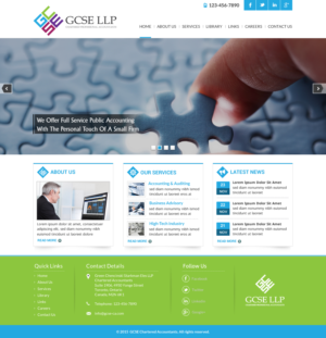 Diseño Web por Sbss para GCSE LLP | Diseño: #8506459