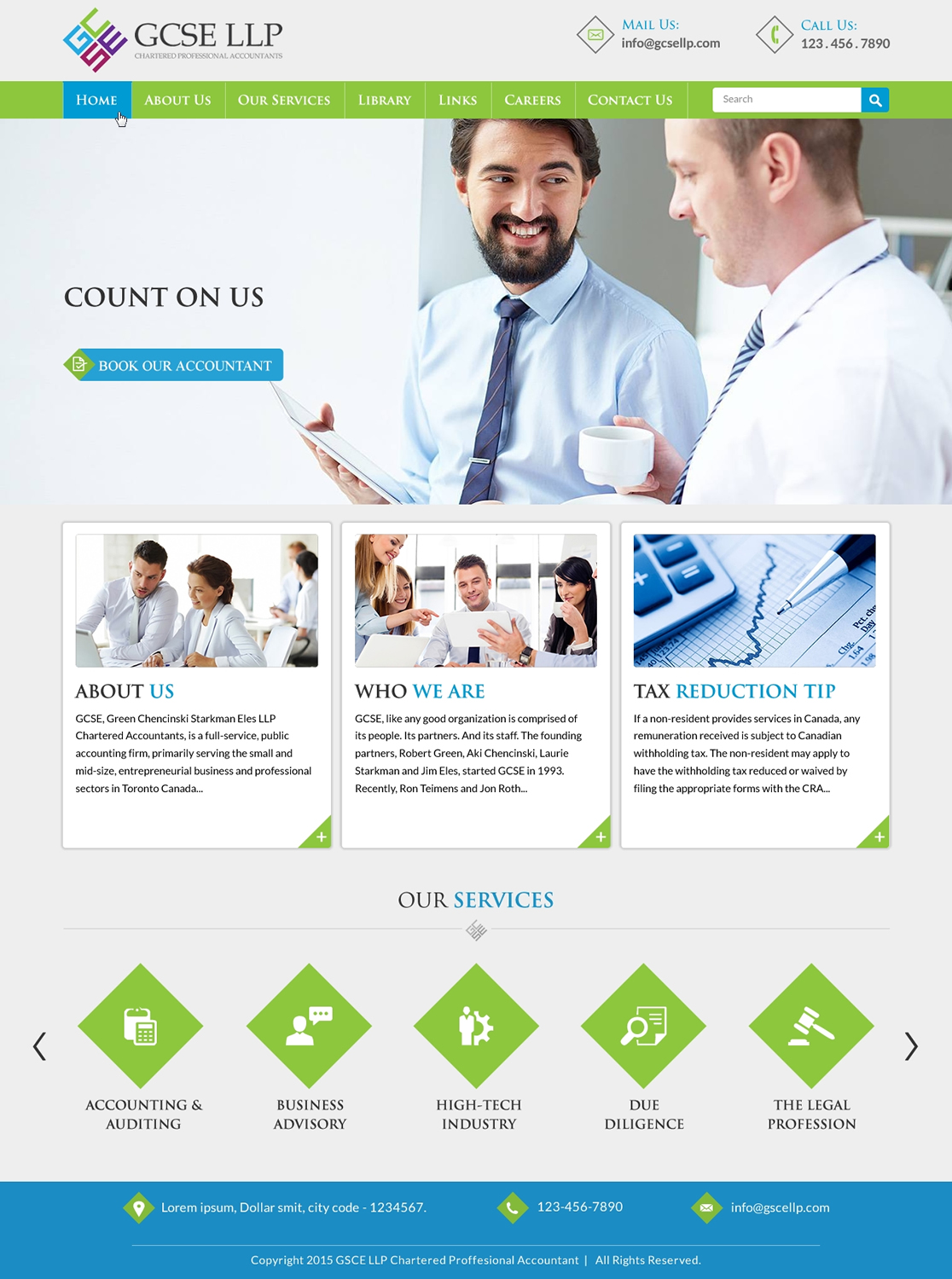 Web Design par Sbss pour GCSE LLP | Design #9167751