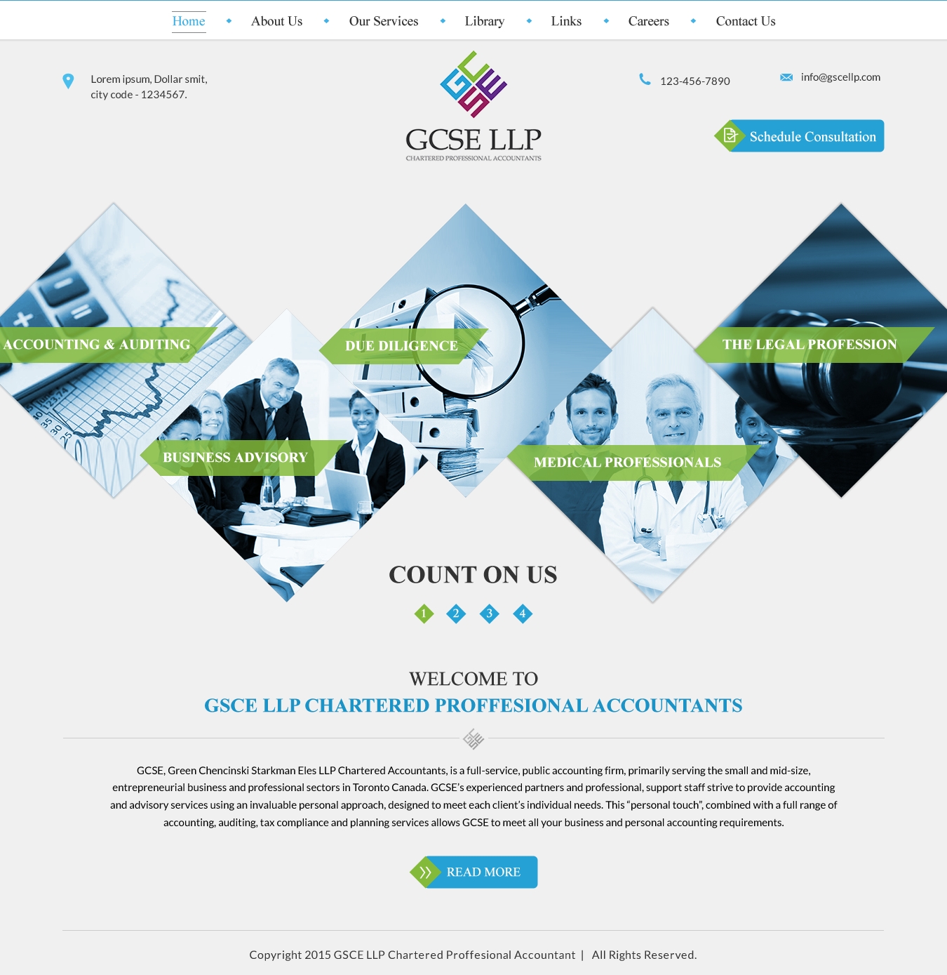 Web Design by Sbss for GCSE LLP | Design #9167754