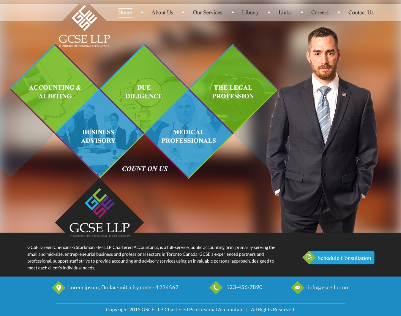 Web Design by Sbss for GCSE LLP | Design #9167755