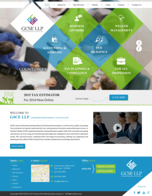 Web Design by Sbss for GCSE LLP | Design: #9177915