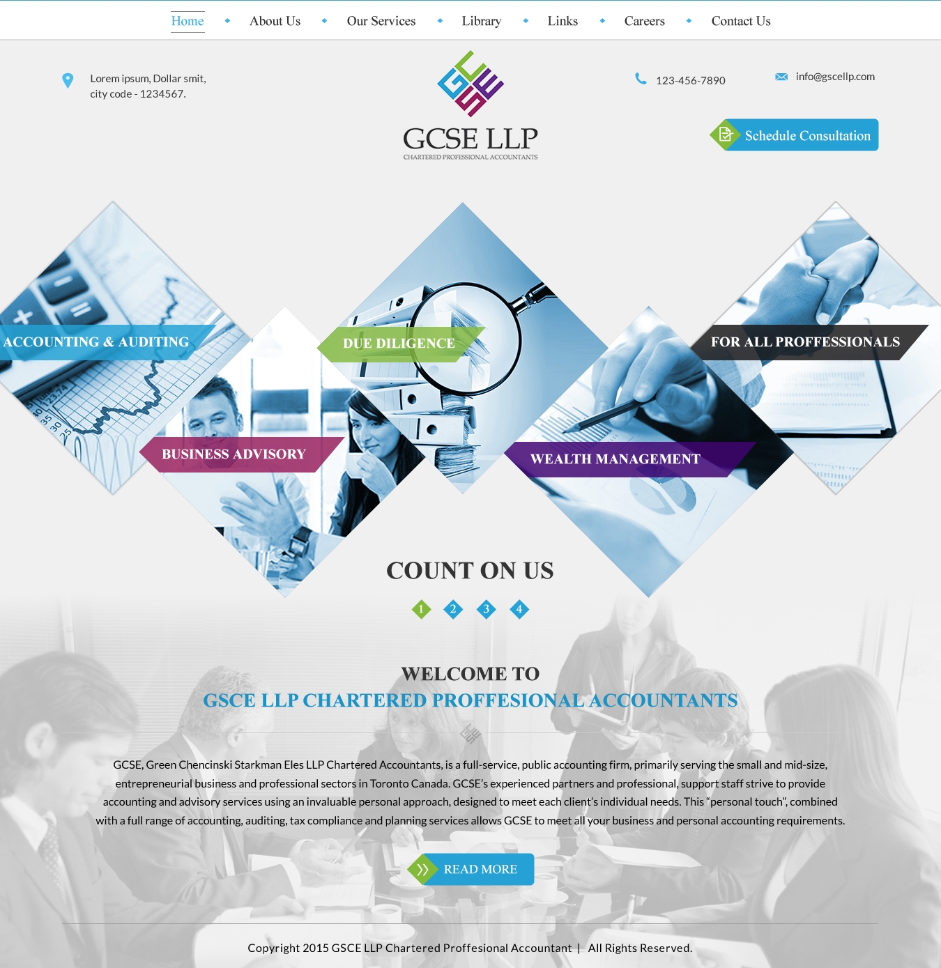 Web Design by Sbss for GCSE LLP | Design #9177917