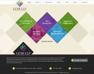 Web Design by Sbss for GCSE LLP | Design: #9182928