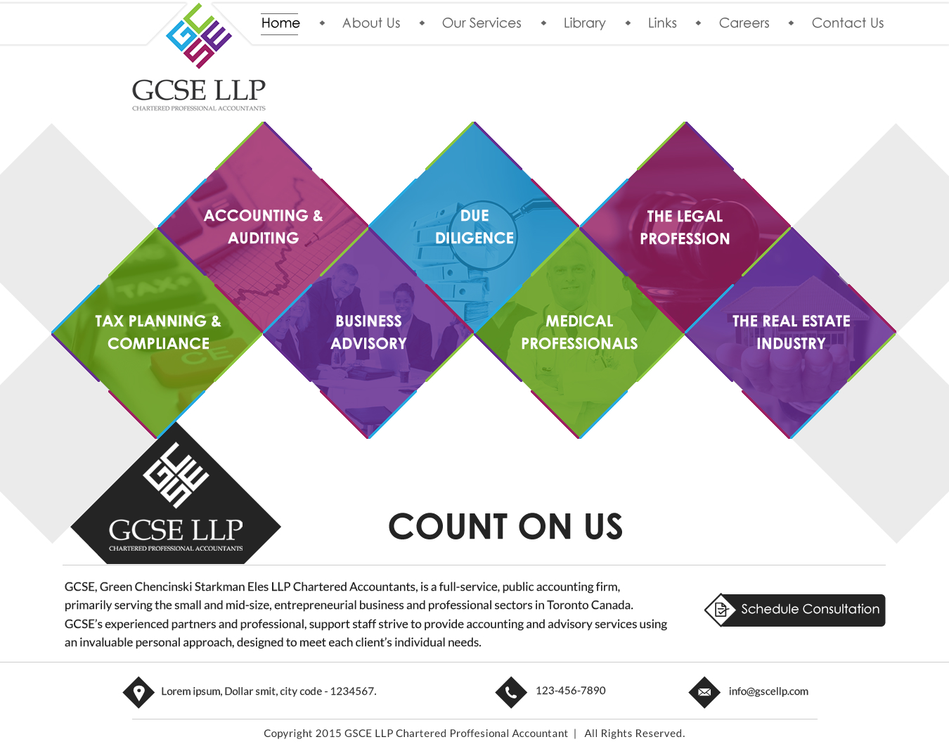 Web Design by Sbss for GCSE LLP | Design #9182933