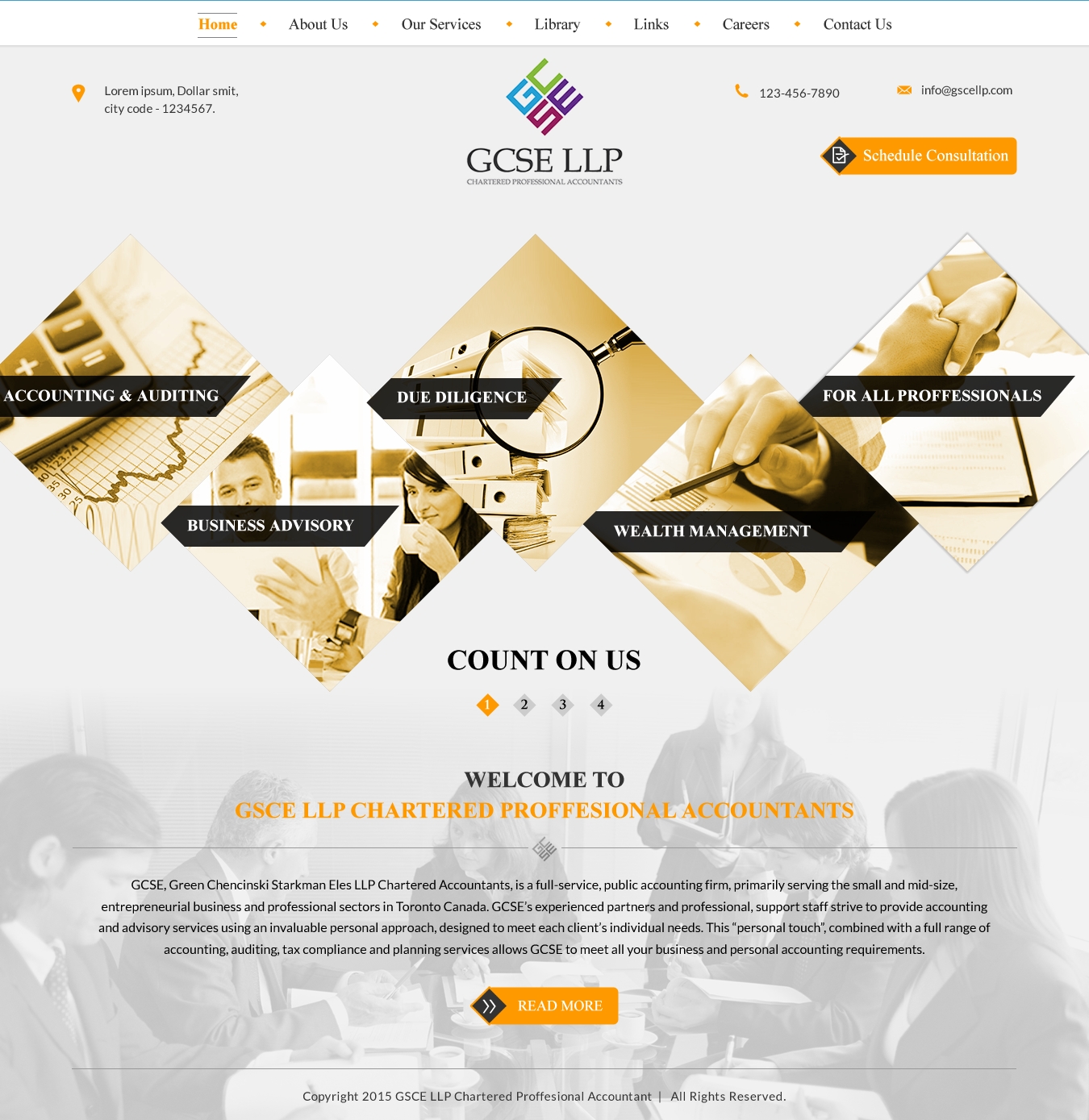 Web Design by Sbss for GCSE LLP | Design #9182937