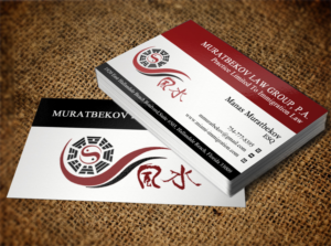 Business Card Design by Lanka Ama for MURATBEKOV LAW GROUP, P.A. | Design: #8518404