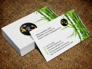 Diseño de Tarjeta de Presentación por Lanka Ama para MURATBEKOV LAW GROUP, P.A. | Diseño: #8518445