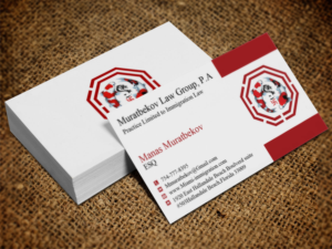 Diseño de Tarjeta de Presentación por Lanka Ama para MURATBEKOV LAW GROUP, P.A. | Diseño: #8519232