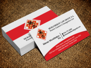 Diseño de Tarjeta de Presentación por Lanka Ama para MURATBEKOV LAW GROUP, P.A. | Diseño: #8519238