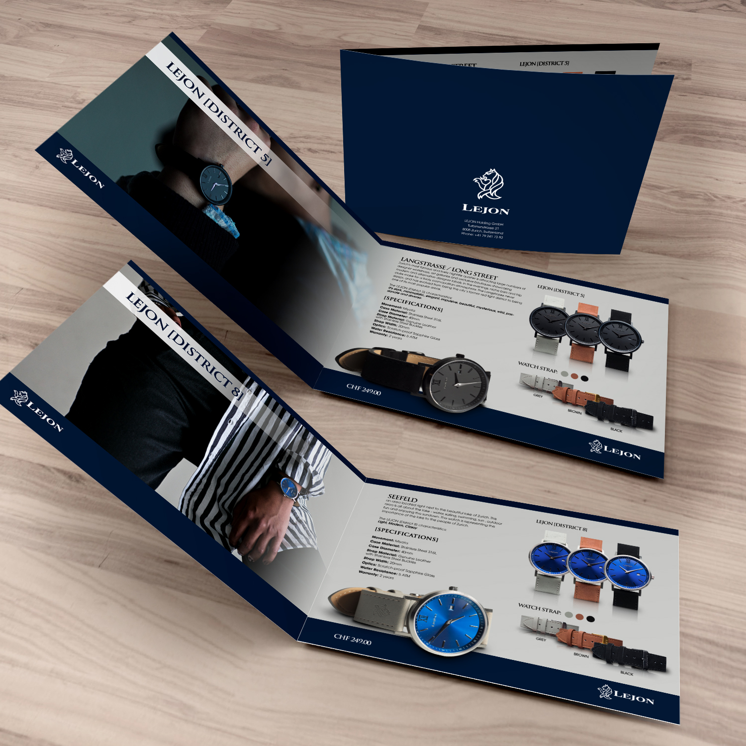 Catalogue Design by jeffdefy for LEJON Holding GmbH | Design #9174268