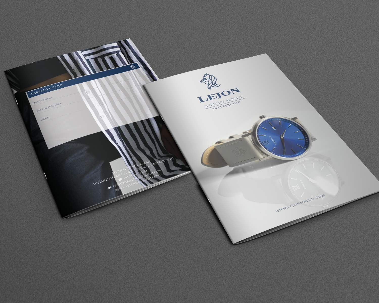 Catalogue Design by Shabnum Khan for LEJON Holding GmbH | Design #9271362