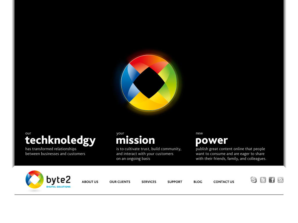 Web Design by ainku ainku for Byte 2 Digital Solutions | Design #15037