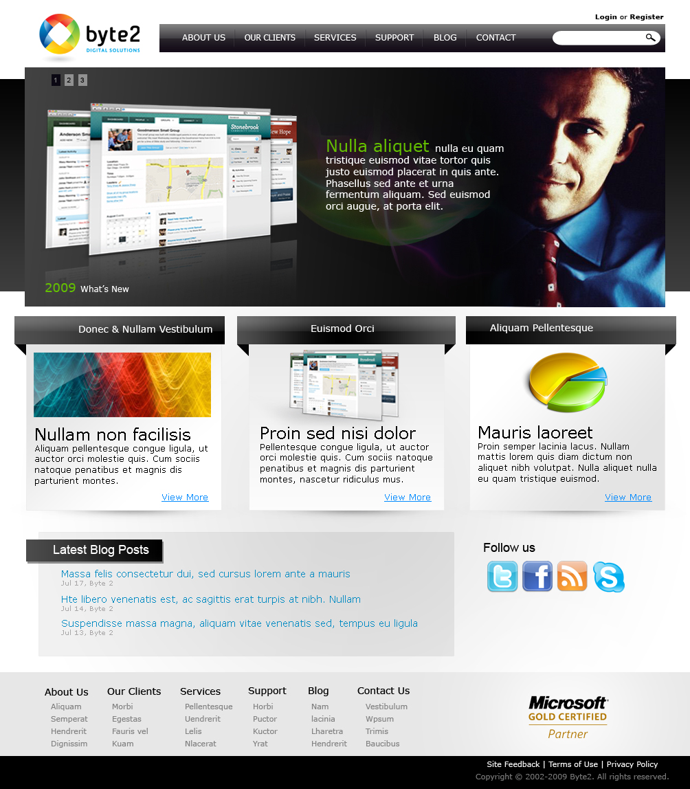Web-Design von jhingrhed für Byte 2 Digital Solutions | Design #14827