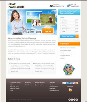 Web Design by pb for this project | Design: #2005287