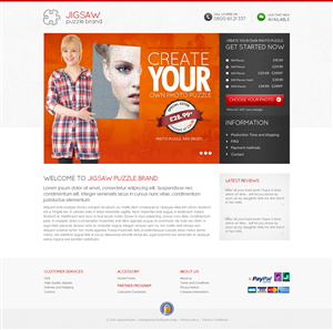 Web Design by the-lion-king for this project | Design: #2002912