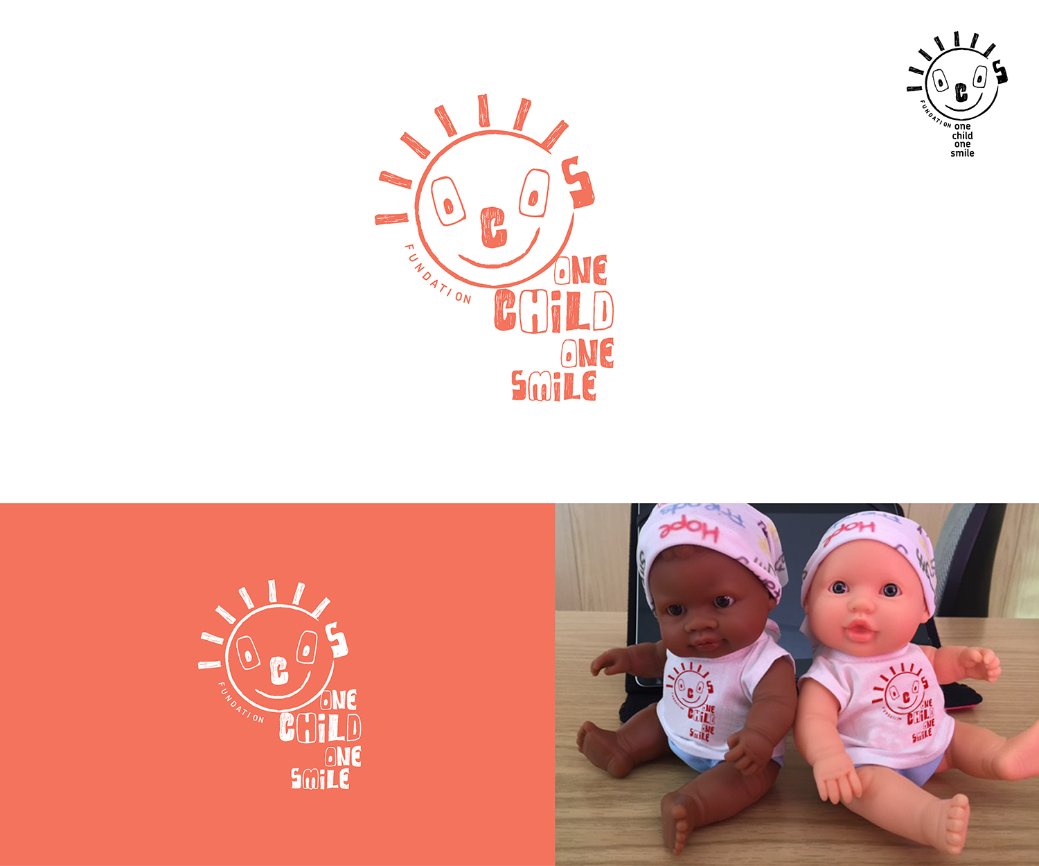 Logo Design by RoundYellow for One Child, One Smile Foundation | Design #8514674
