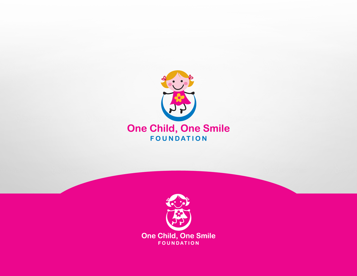 Logo Design by BlacknWhite Konzept for One Child, One Smile Foundation | Design #8517038