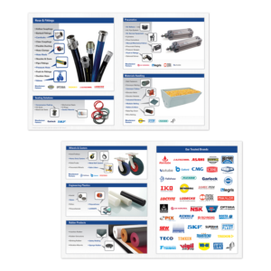 A4 Brochure Design For Industrial Supply Company | Brochure Design by Karen Gameiro