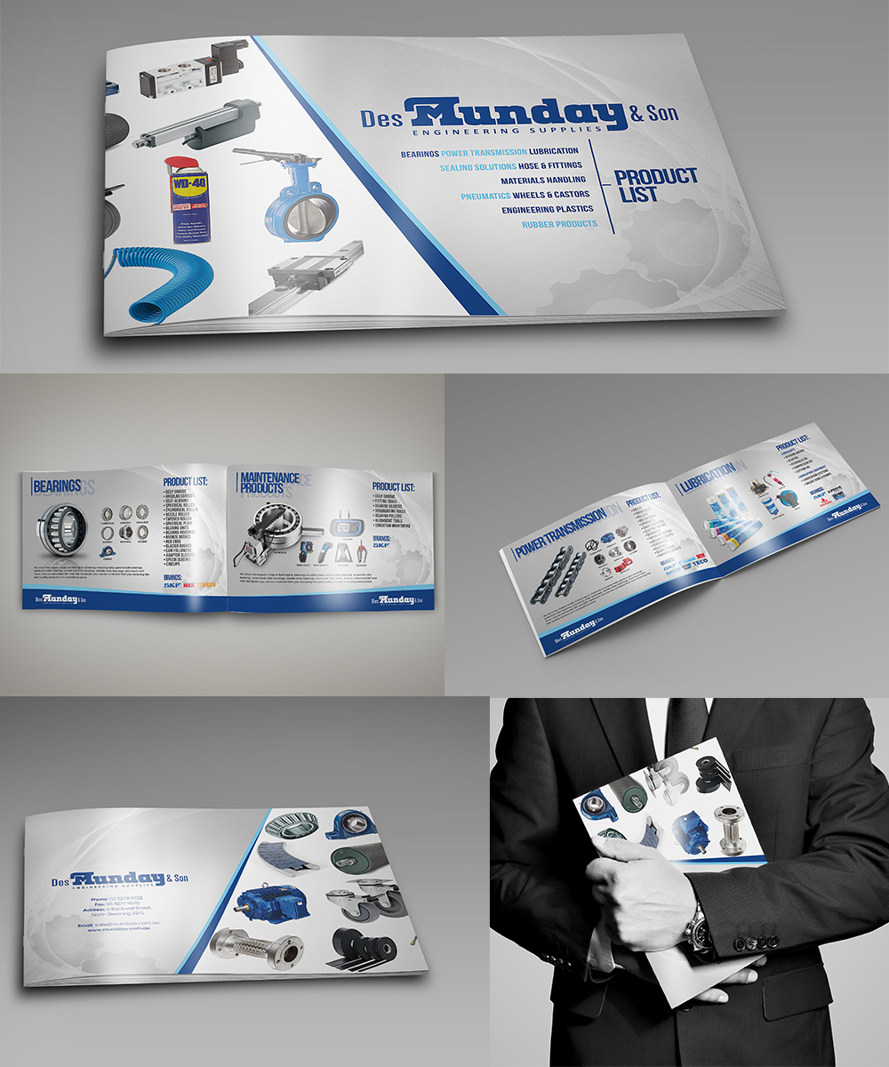 Diseño de Brochure por jeffdefy para Des Munday & Son Pty Ltd | Diseño #10634343