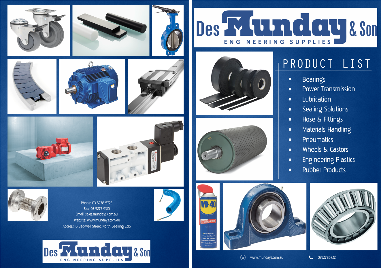 Diseño de Brochure por Yentl Andrews para Des Munday & Son Pty Ltd | Diseño #10673359