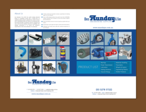 Brochure Design by meet007 for Des Munday & Son Pty Ltd | Design: #10663568