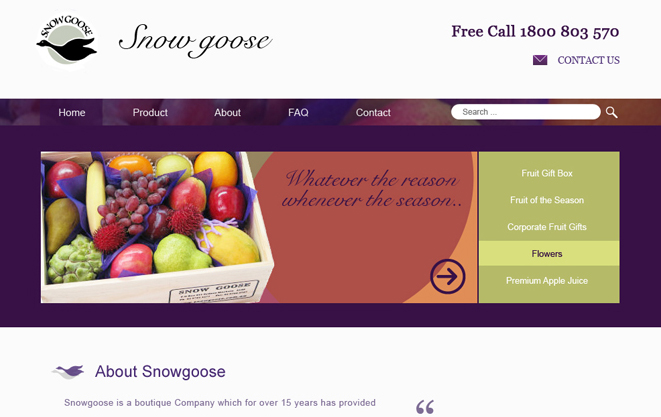 Web Design by riki for Fruit at Work Pty Ltd | Design #14887