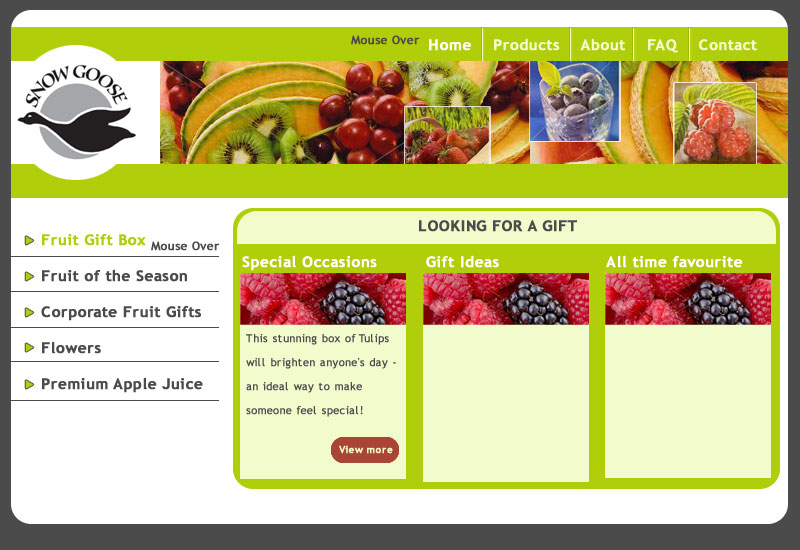 Web Design by OliveMind for Fruit at Work Pty Ltd | Design #15887