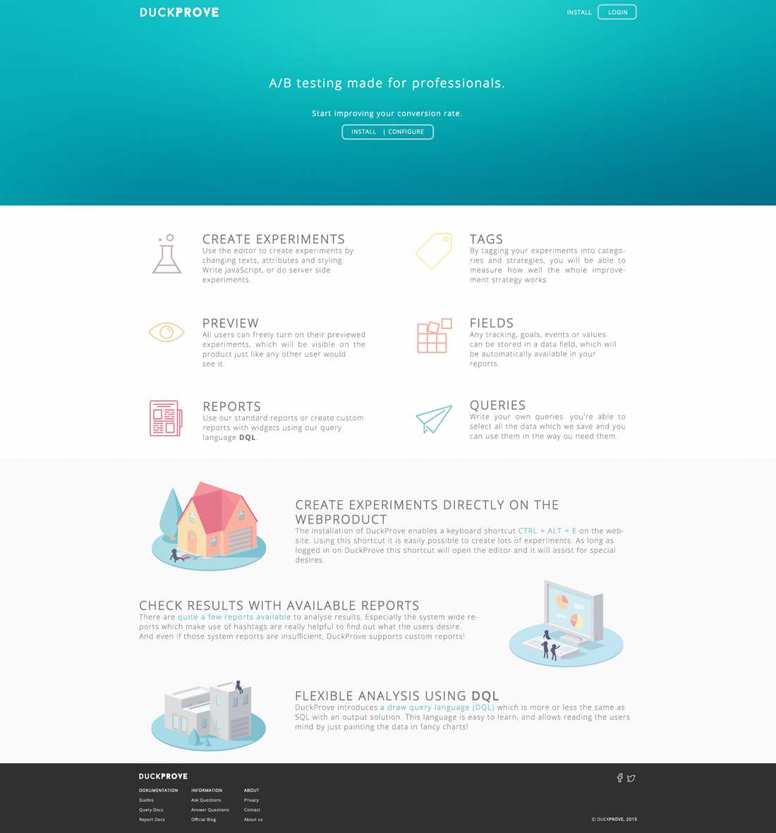 Web Design by Bielka design for DuckProve | Design #9170852