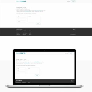 Web Design by Bielka design for DuckProve | Design: #9170862