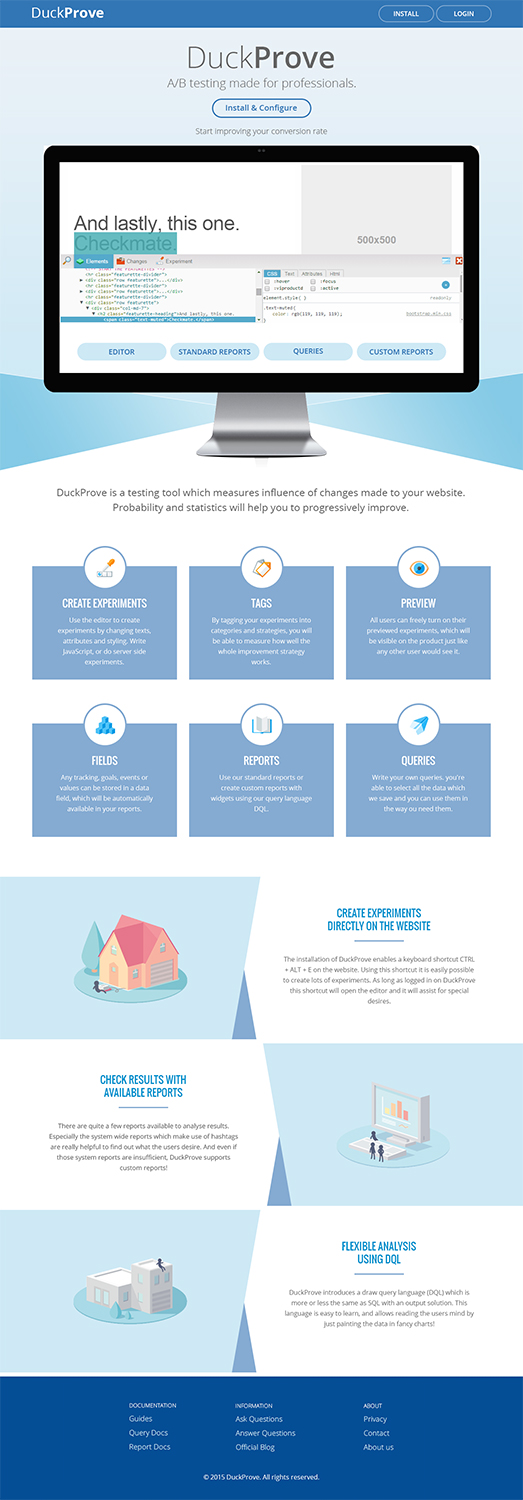 Web Design by RupalTechno for DuckProve | Design #8530250