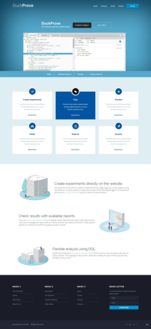 Web Design by pb for DuckProve | Design: #8524524