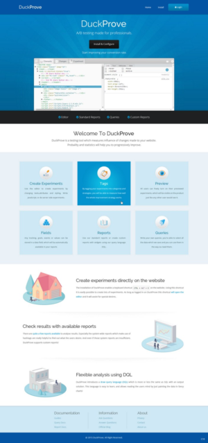 Web Design by pb for DuckProve | Design: #8533500