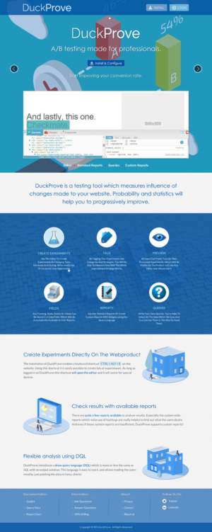 Web Design by Sbss for DuckProve | Design: #8521034